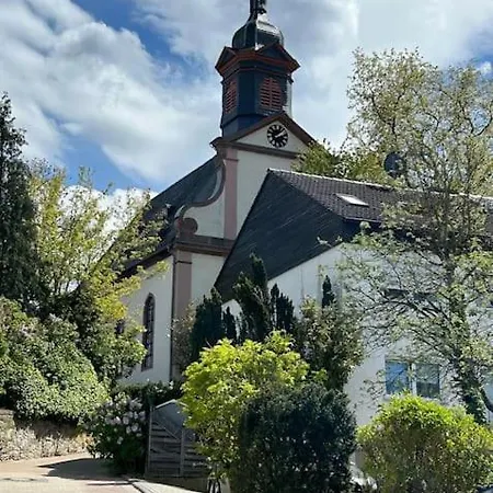 Casa de Férias Gemuetliches Scheunenfachwerkhaus Nahe Frankfurt Mit Glasfaser Und Klima