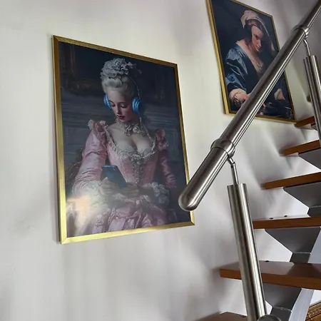 Gemütliches Scheunenfachwerkhaus Nahe Frankfurt Mit Glasfaser Und Klima