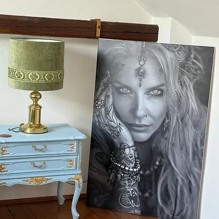 Gemütliches Scheunenfachwerkhaus Nahe Frankfurt Mit Glasfaser Und Klima