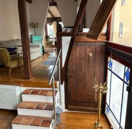 Gemuetliches Scheunenfachwerkhaus Nahe Frankfurt Mit Glasfaser Und Klima Casa de Férias