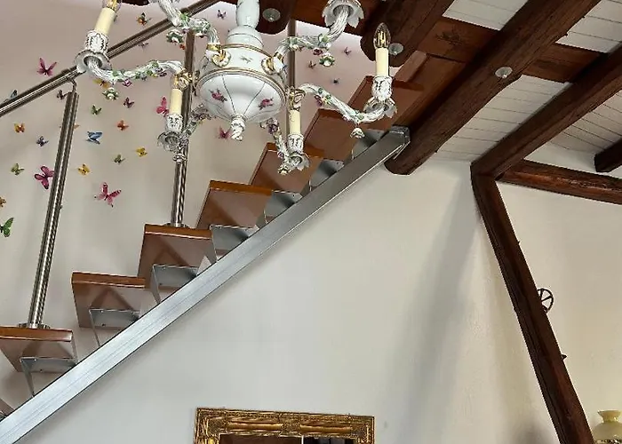 Casa de Férias Gemuetliches Scheunenfachwerkhaus Nahe Frankfurt Mit Glasfaser Und Klima