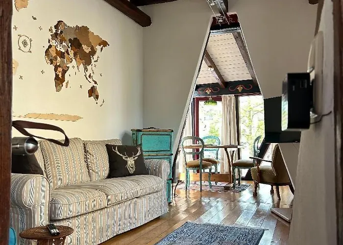 Casa de Férias Gemuetliches Scheunenfachwerkhaus Nahe Frankfurt Mit Glasfaser Und Klima *