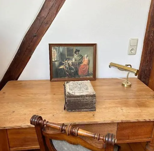 Gemuetliches Scheunenfachwerkhaus Nahe Frankfurt Mit Glasfaser Und Klima Casa de Férias