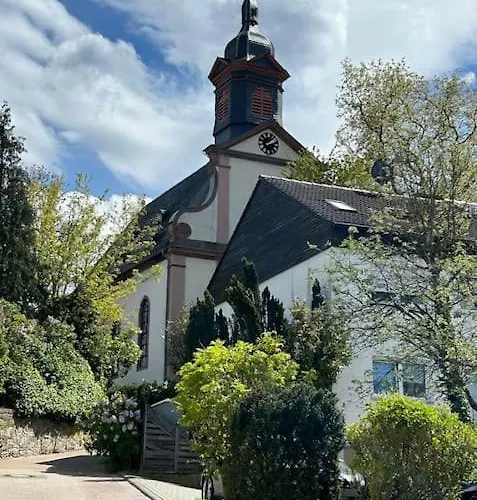 Casa de Férias Gemuetliches Scheunenfachwerkhaus Nahe Frankfurt Mit Glasfaser Und Klima