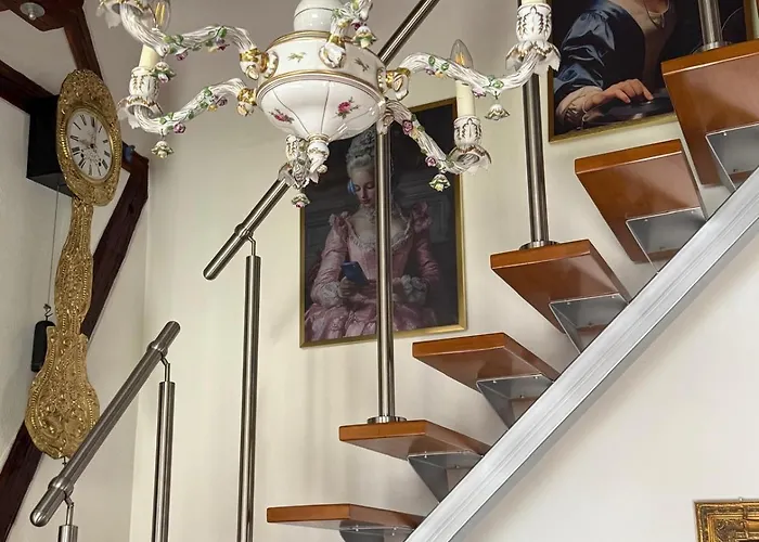 Gemuetliches Scheunenfachwerkhaus Nahe Frankfurt Mit Glasfaser Und Klima Casa de Férias Bad Soden am Taunus