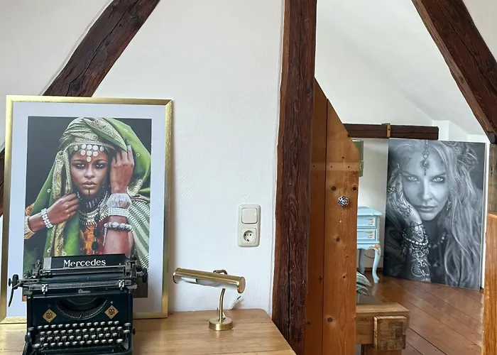 Gemuetliches Scheunenfachwerkhaus Nahe Frankfurt Mit Glasfaser Und Klima Casa de Férias Bad Soden am Taunus