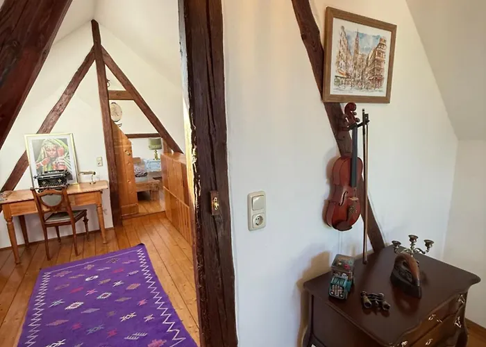 Gemuetliches Scheunenfachwerkhaus Nahe Frankfurt Mit Glasfaser Und Klima *